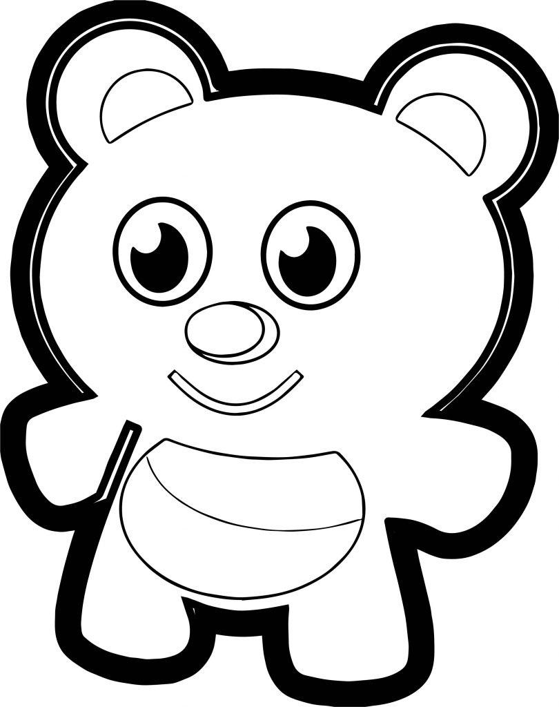 Cute Kung Fu Panda Coloring Page - Wecoloringpage.com