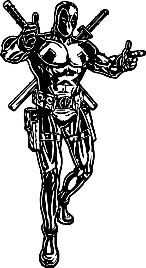 Deadpool This Coloring Page - Wecoloringpage.com