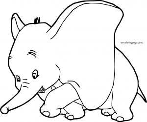 Dumbo Circus Coloring Page