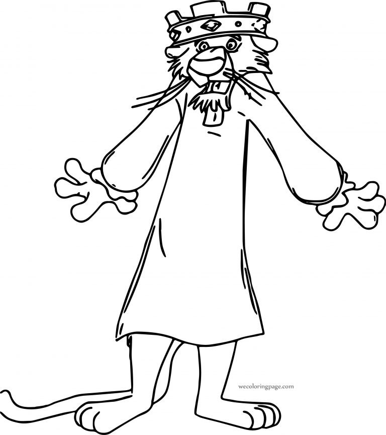 Tiger Walk Coloring Page - Wecoloringpage.com