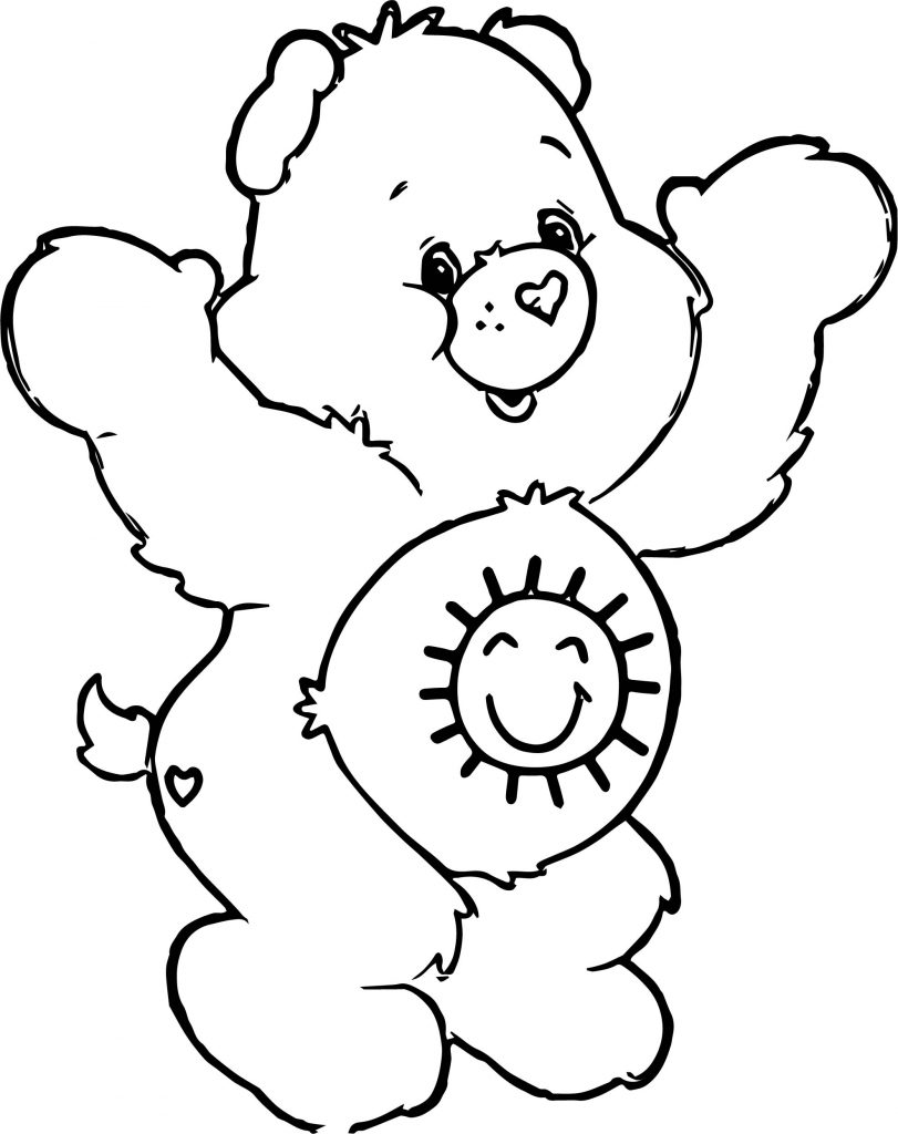 Tell Bear Coloring Page - Wecoloringpage.com