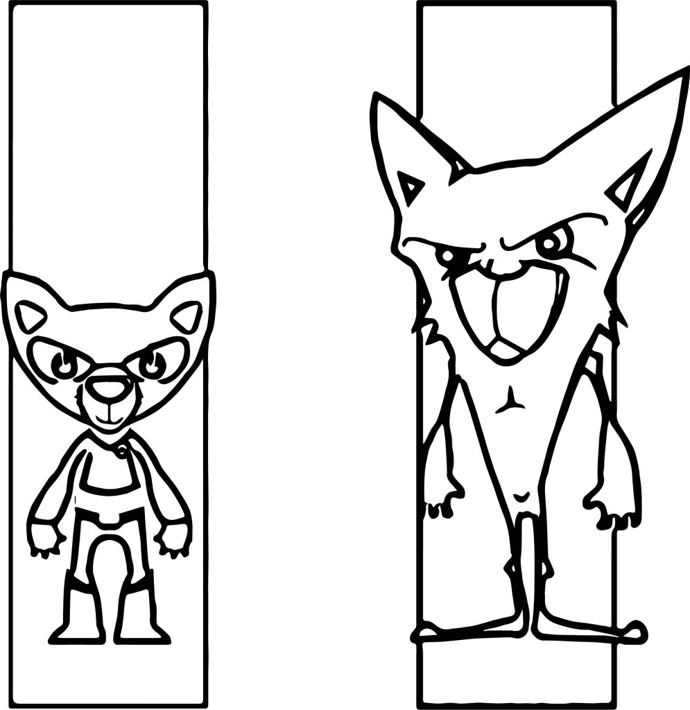 Warner Bros Baby Looney Tunes Fox Wolf Coloring Page - vrogue.co