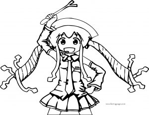squid girl for kids free printable coloring page