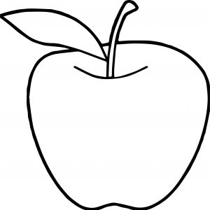 Apples For My Teacher Print And Coloring Page