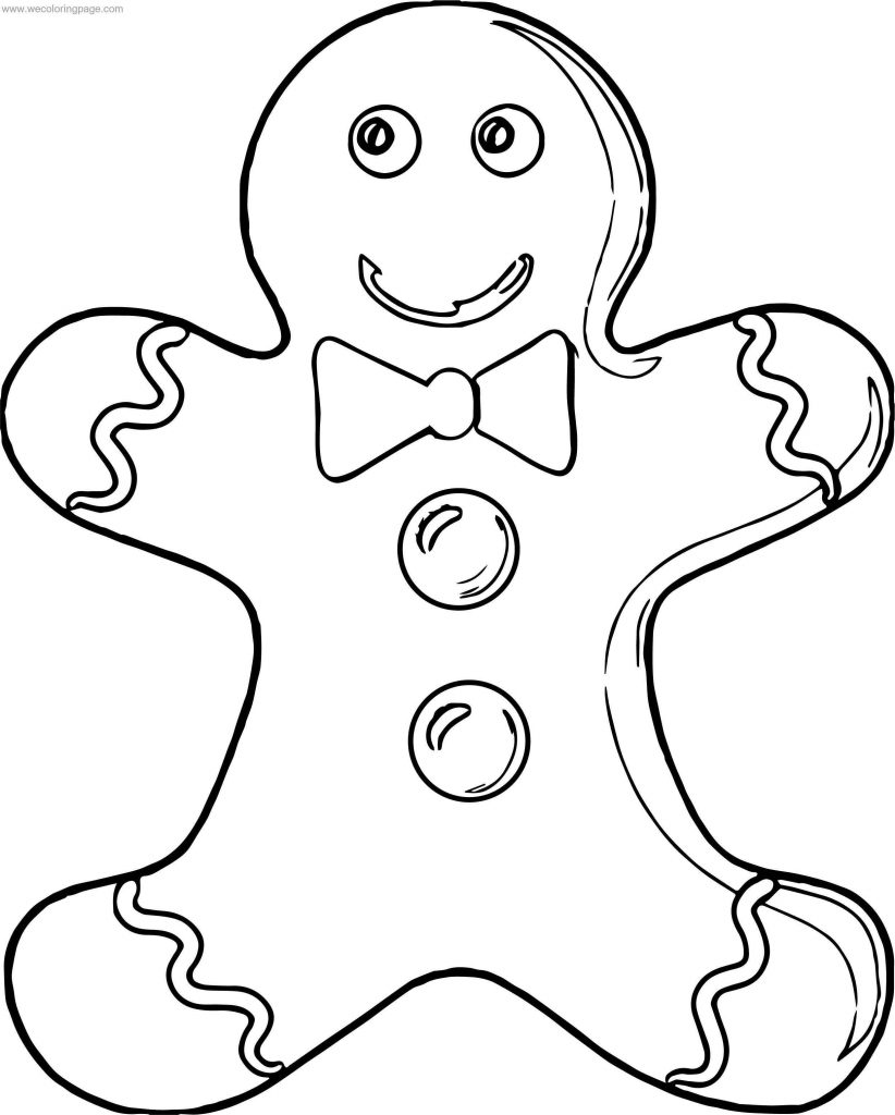 Exchange Gingerbread Man Cookie Gingerbread House Coloring Page ...