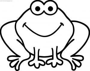 Frog Perfect Coloring Page