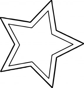 Happy Star Turn Coloring Page