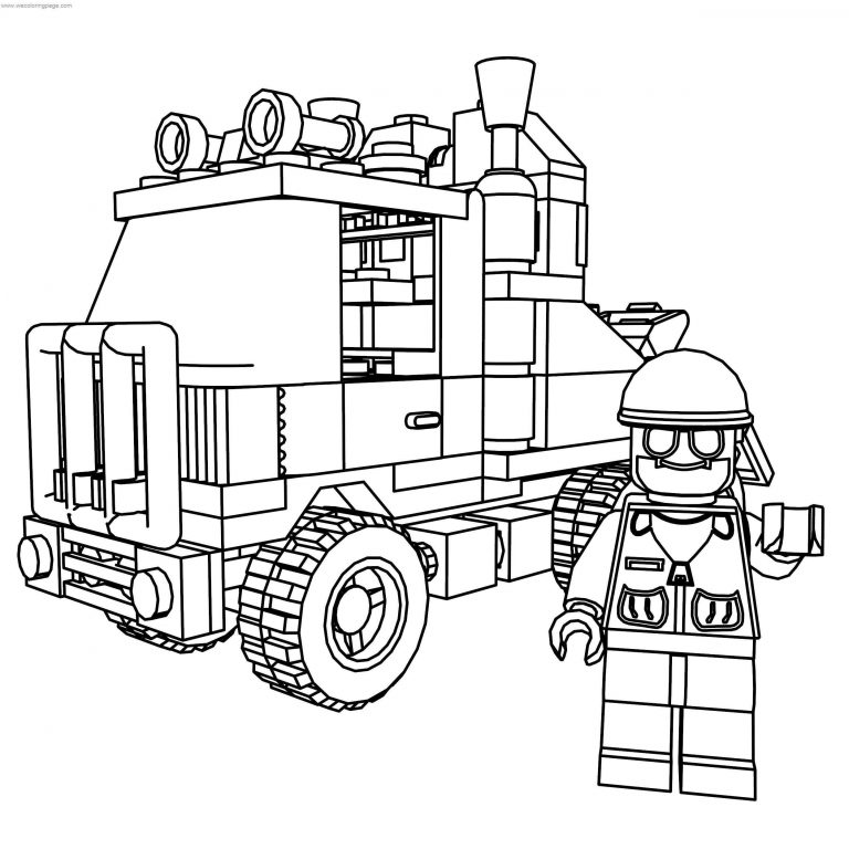 Lego Coloring Pages - Wecoloringpage.com