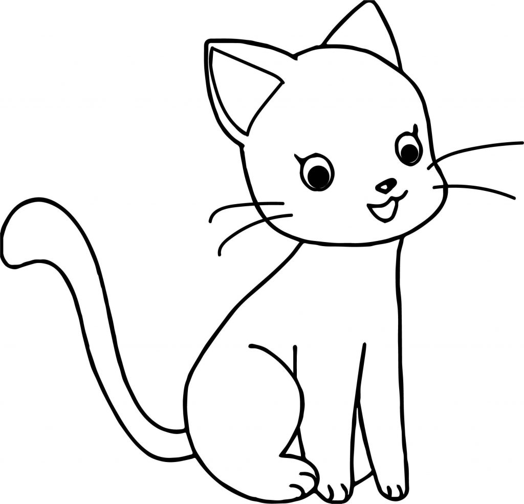 Number Cat Coloring Page - Wecoloringpage.com