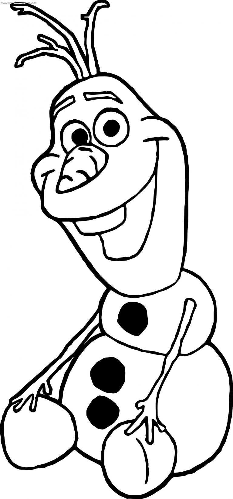 Olaf Coloring Pages - Wecoloringpage.com