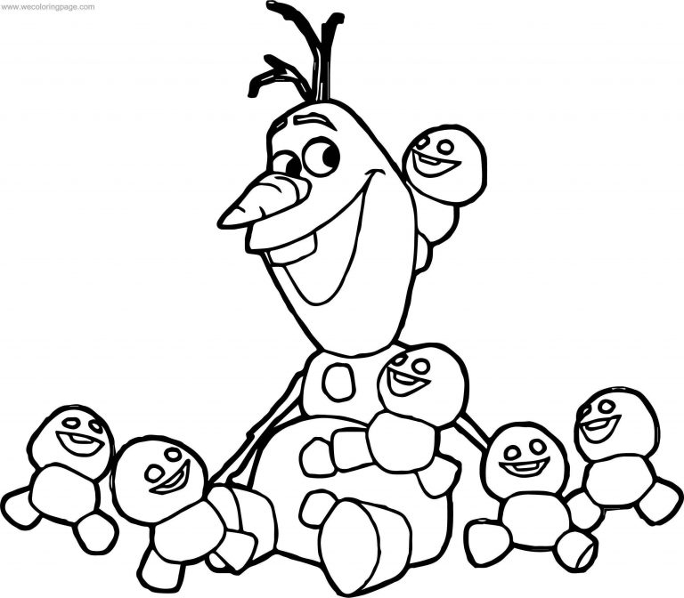 Olaf Coloring Pages - Wecoloringpage.com