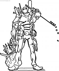 Other Deadpol Coloring Page