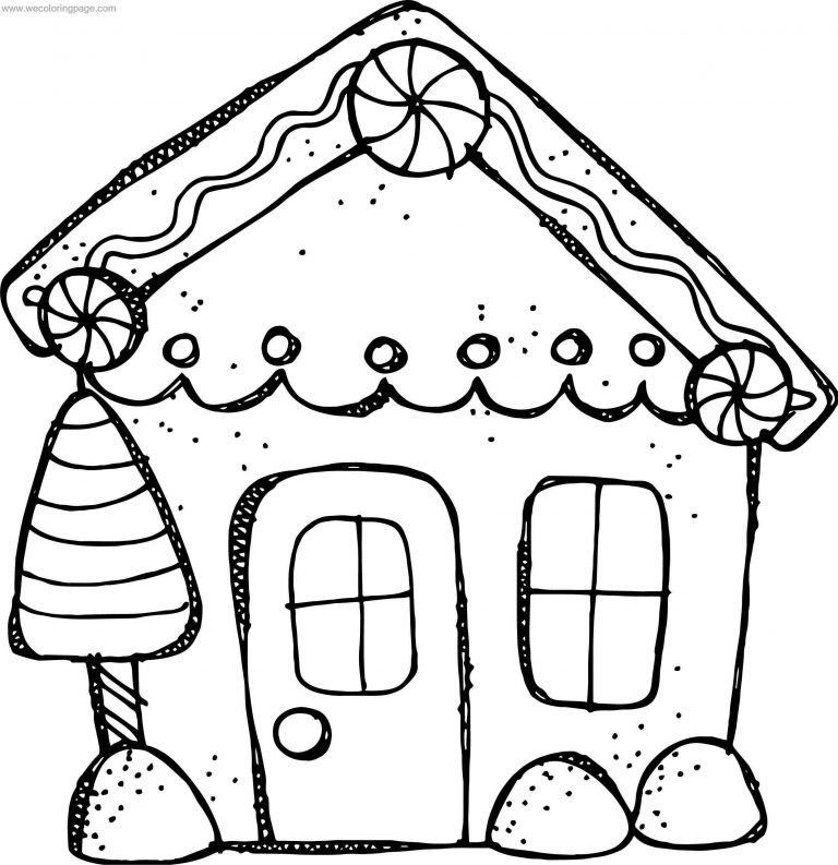 House Coloring Pages - Wecoloringpage.com