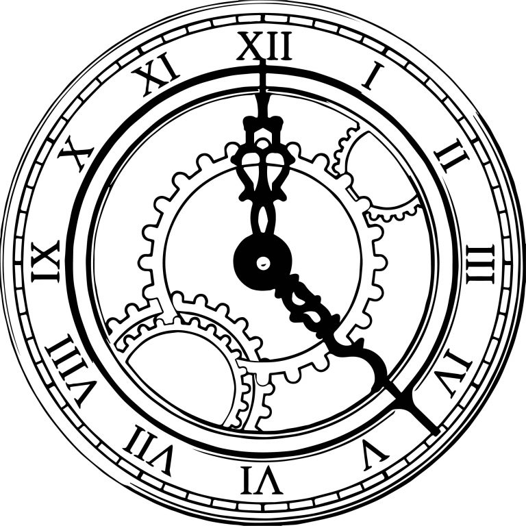 Rome Ancient Clock Coloring Page | Wecoloringpage.com