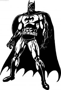 Use Batman Coloring Page