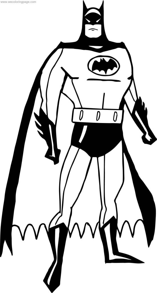 When Batman Coloring Page - Wecoloringpage.com