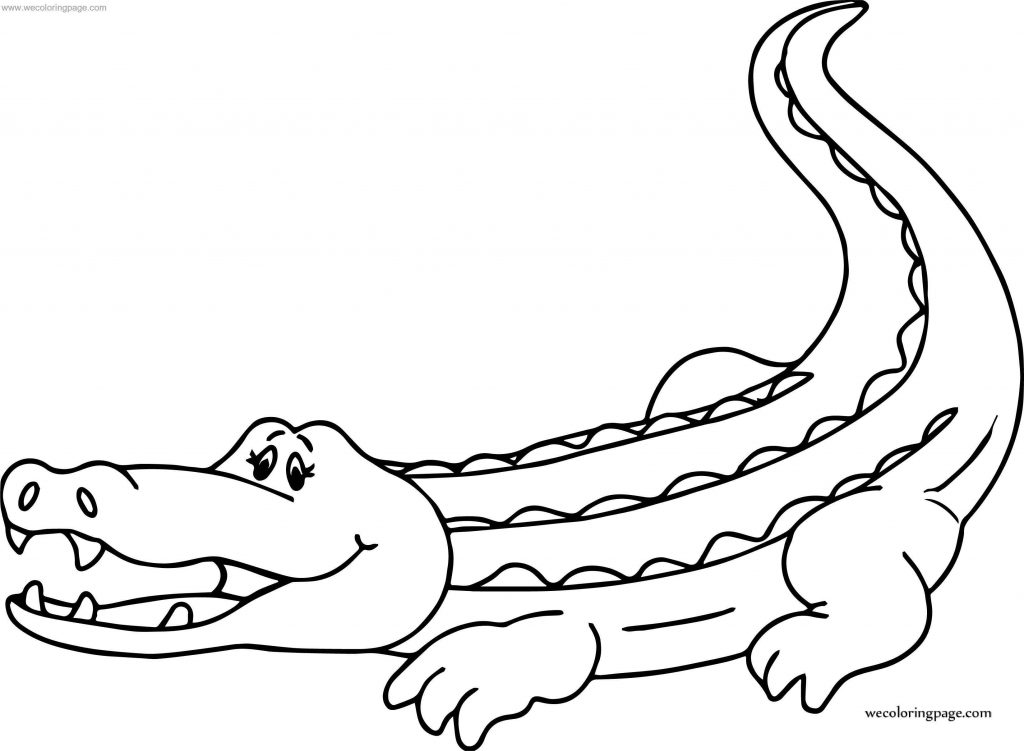 Your Crocodile Alligator Coloring Page - Wecoloringpage.com