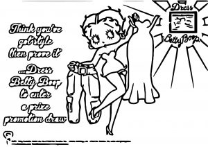 Betty Boop We Coloring Page 184