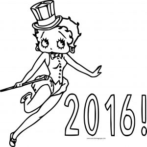 Betty Boop We Coloring Page 190