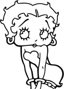 Betty Boop We Coloring Page 210