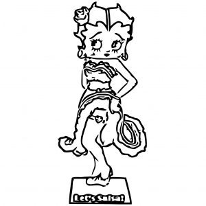 Betty Boop We Coloring Page 218