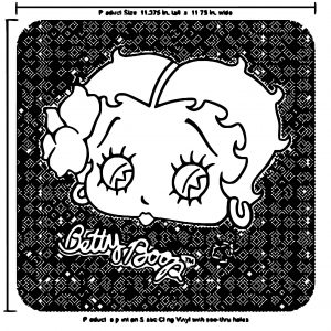 Betty Boop We Coloring Page 221