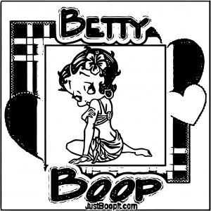 Betty Boop We Coloring Page 253