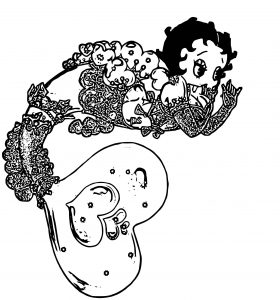Betty Boop We Coloring Page 317