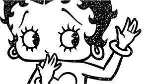 Betty Boop We Coloring Page 362