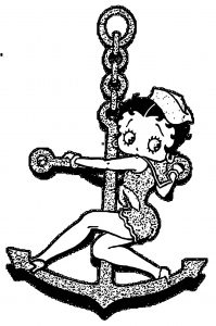Betty Boop We Coloring Page 387