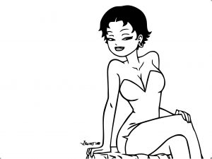 Betty Boop We Coloring Page 407