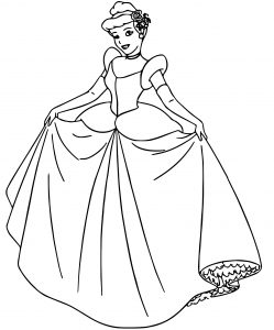 Cinderella Coloring Pages 109