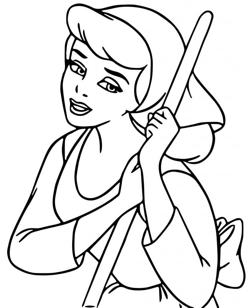 Cinderella Coloring Pages 14 - Wecoloringpage.com