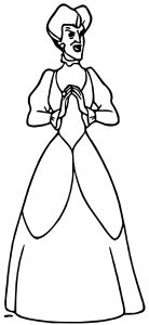 Cinderella Lady Tremaine Anastasia Drizella And Lucifer Coloring Pages 27