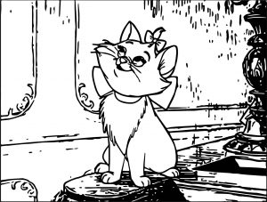 Disney The Aristocats Coloring Page 077