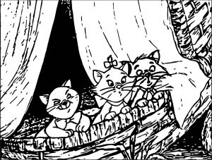 Disney The Aristocats Coloring Page 078