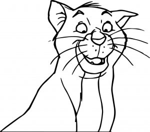 Disney The Aristocats Coloring Page 105