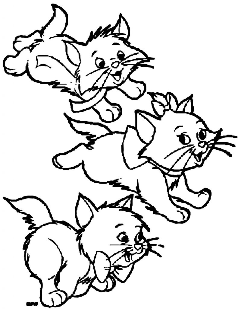 Disney The Aristocats Coloring Pages - Wecoloringpage.com