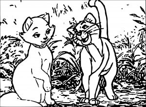 Disney The Aristocats Coloring Page 173