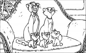 Disney The Aristocats Coloring Page 229