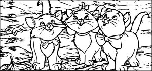 Disney The Aristocats Coloring Page 287