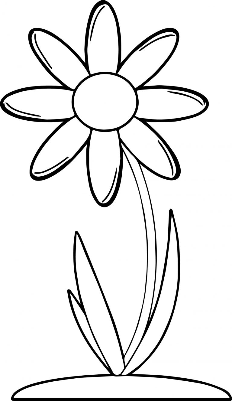 Flower Border Coloring | Wecoloringpage.com