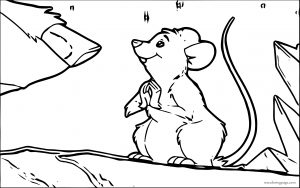 Muru Balto Mouse Coloring Page