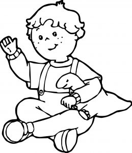 Caillou Coloring Page WeColoringPage 021
