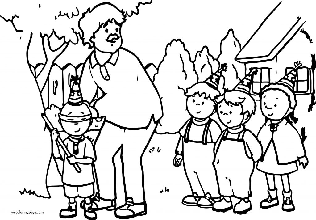 Caillou Coloring Page WeColoringPage 078 - Wecoloringpage.com