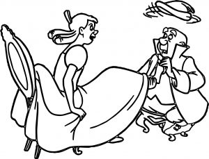 Cinderella Lady Tremaine Anastasia Drizella And Lucifer Coloring Pages 32