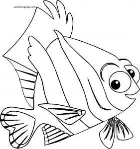 Disney Finding Nemodeb Coloring Pages
