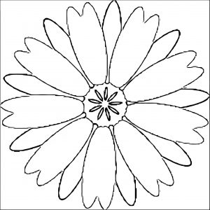 Flower Coloring Page Wecoloringpage 095