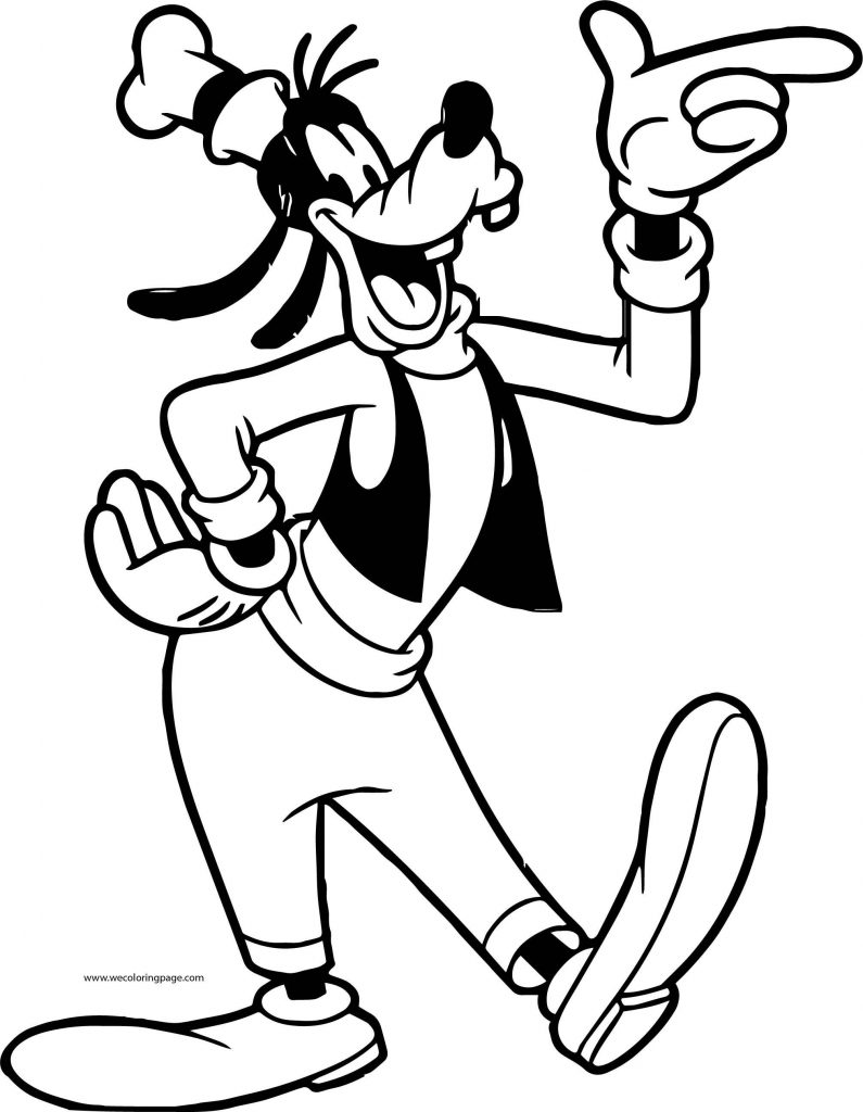 Goofy Coloring Pages 22 - Wecoloringpage.com