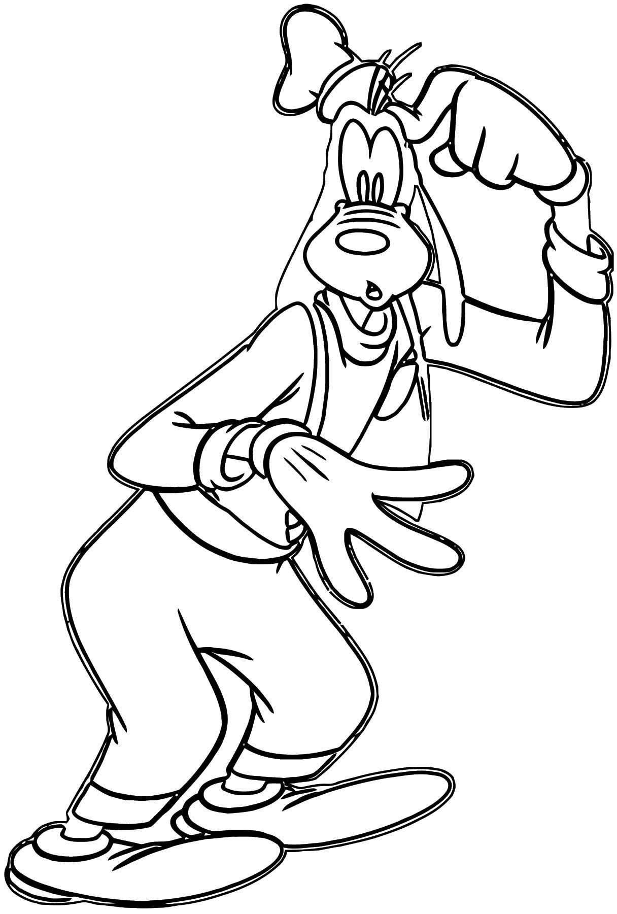 Goofy Coloring Pages 30 | Wecoloringpage.com